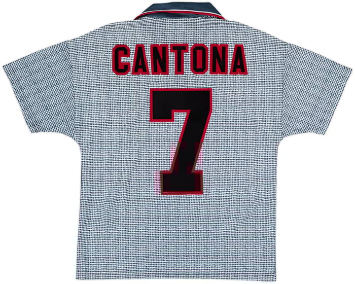1995-96 Manchester United Away Shirt Cantona #7 - 9/10 - (Y)
