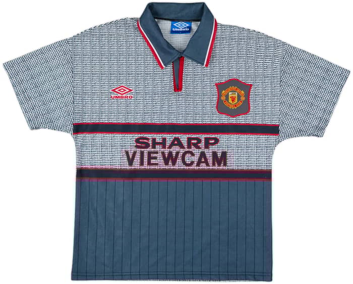 1995-96 Manchester United Away Shirt Cantona #7 - 9/10 - (Y)