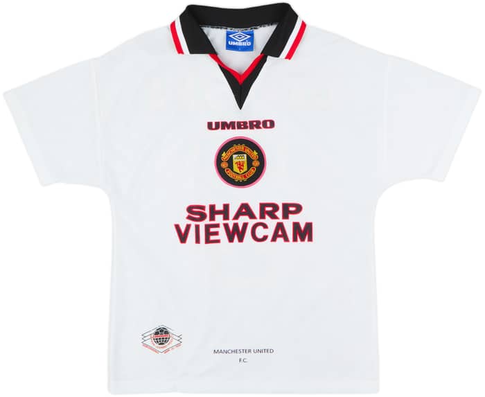 1996-97 Manchester United Away Shirt Cantona #7 - 6/10 - (Y)