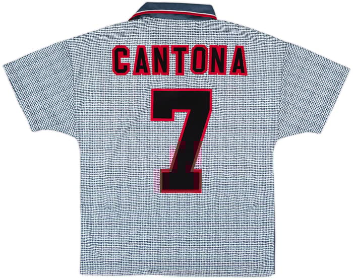 1995-96 Manchester United Away Shirt Cantona #7 - 9/10 - (Y)
