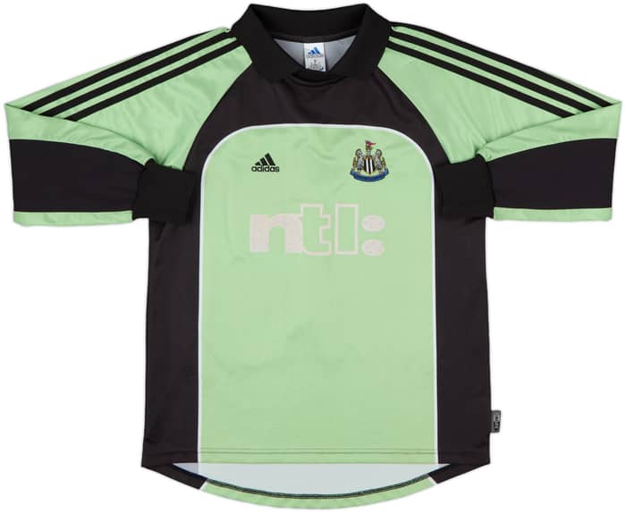 2000-01 Newcastle GK Shirt Given #1 - 8/10 - (Y)