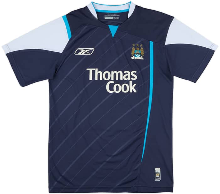 2005-06 Manchester City Away Shirt Dunne #22 - 6/10 - (S)