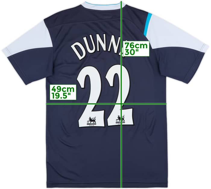 2005-06 Manchester City Away Shirt Dunne #22 - 6/10 - (S)
