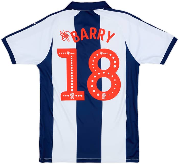 2018-19 West Brom Home Shirt Barry #18 - 9/10 - (S)