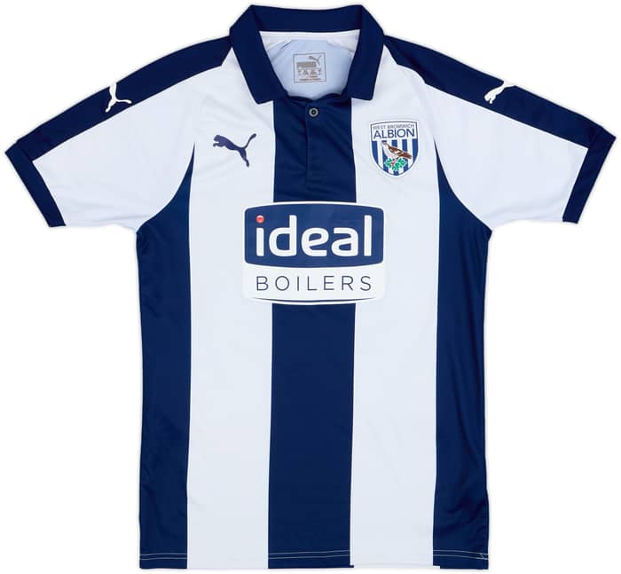 2018-19 West Brom Home Shirt Barry #18 - 9/10 - (S)