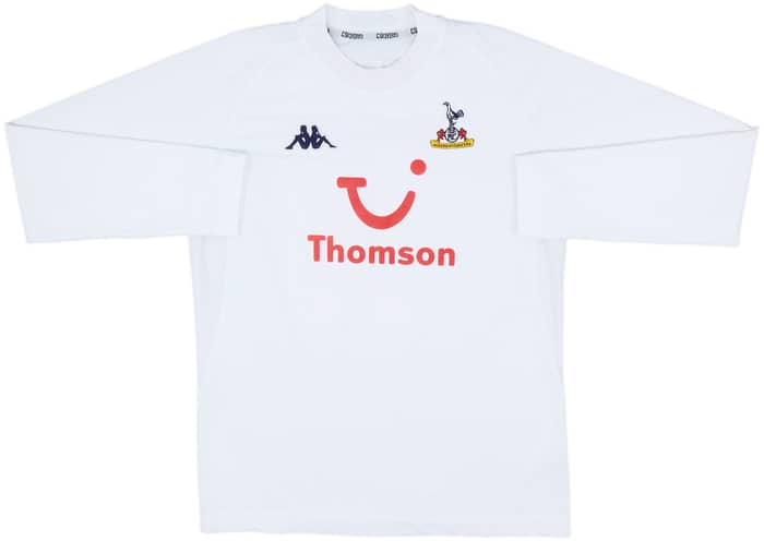 2004-05 Tottenham Home L/S Shirt Defoe #18 - 8/10 - (L)