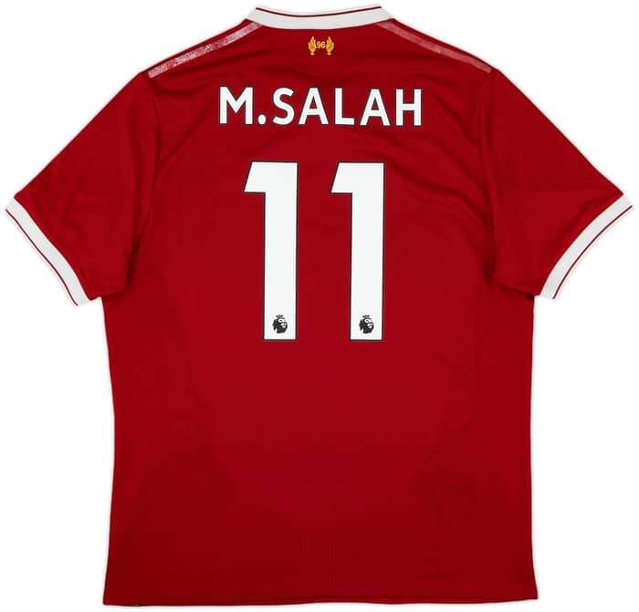 2017-18 Liverpool 125 Years Home Shirt M.Salah #11 - 5/10 - (L)