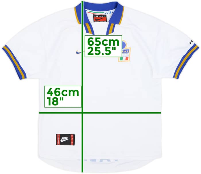 1996-97 Italy Away Shirt - 8/10 - (XL.Boys)