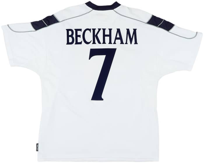 2000-01 Manchester United Away Shirt Beckham #7 - 7/10 - (XL)