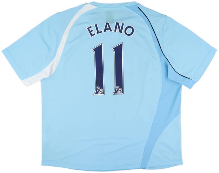 2008-09 Manchester City Home Shirt Elano #11 - 7/10 - (XL)