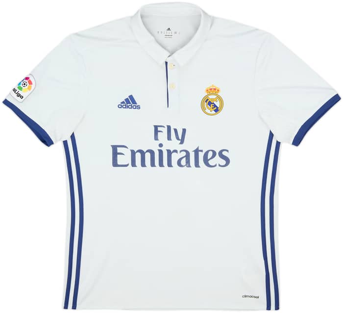 2016-17 Real Madrid Home Shirt - 6/10 - (M)