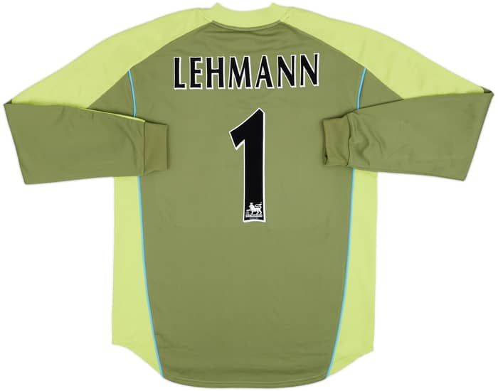 2003-04 Arsenal GK Shirt Lehmann #1 - 8/10 - (L)