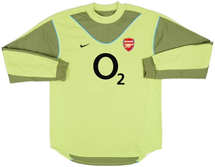 2003-04 Arsenal GK Shirt Lehmann #1 - 8/10 - (L)