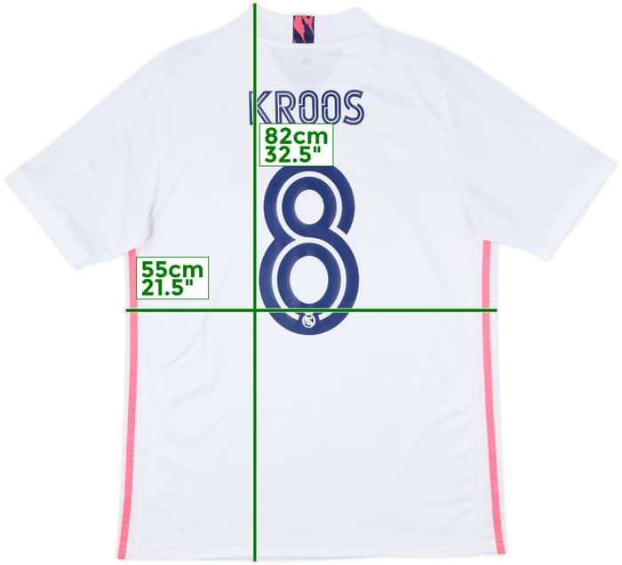 2020-21 Real Madrid Home Shirt Kroos #8 - 10/10 - (L)