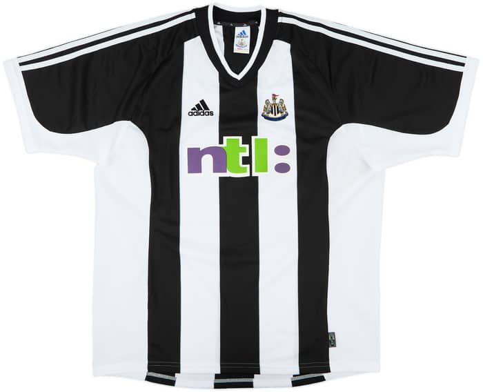 2001-03 Newcastle Home Shirt Shearer #9 - 8/10 - (XL)
