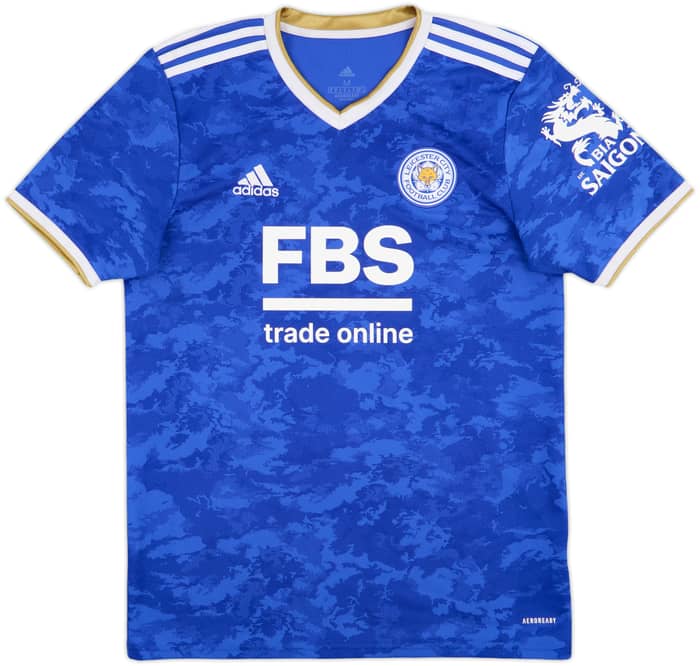 2021-22 Leicester Home Shirt Vardy #9 - 10/10 - (M)