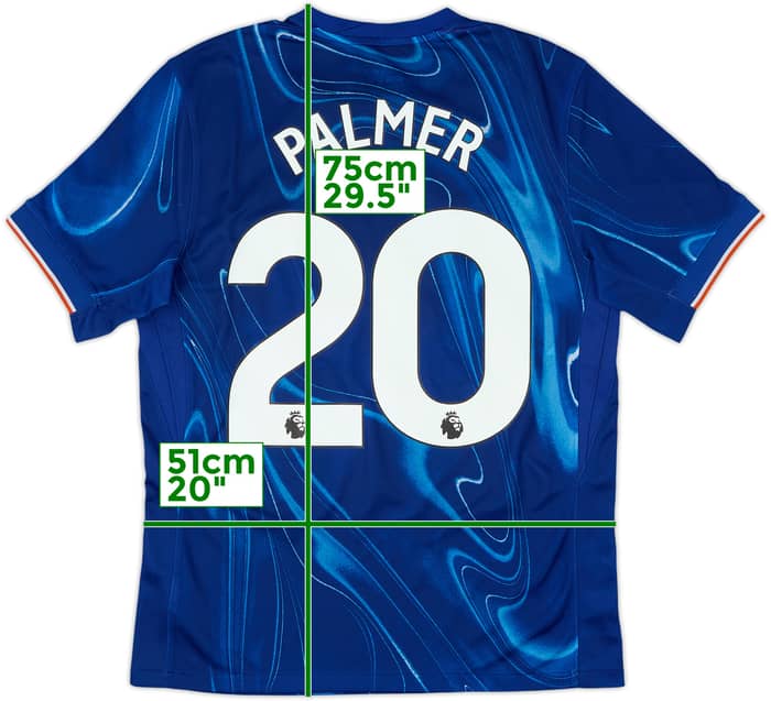 2024-25 Chelsea Home Shirt Palmer #20 - 10/10 - (M)
