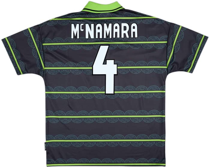 1998-99 Celtic Away Shirt McNamara #4 - 10/10 - (XL)