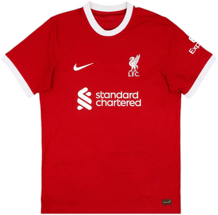 2023-24 Liverpool Authentic Home Shirt M.Salah #11 - 6/10 - (L)