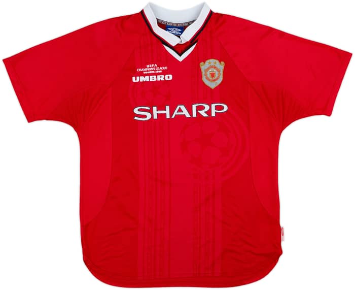 1999-00 Manchester United 'CL Winners' Shirt Keane #16 - 8/10 - (XL)