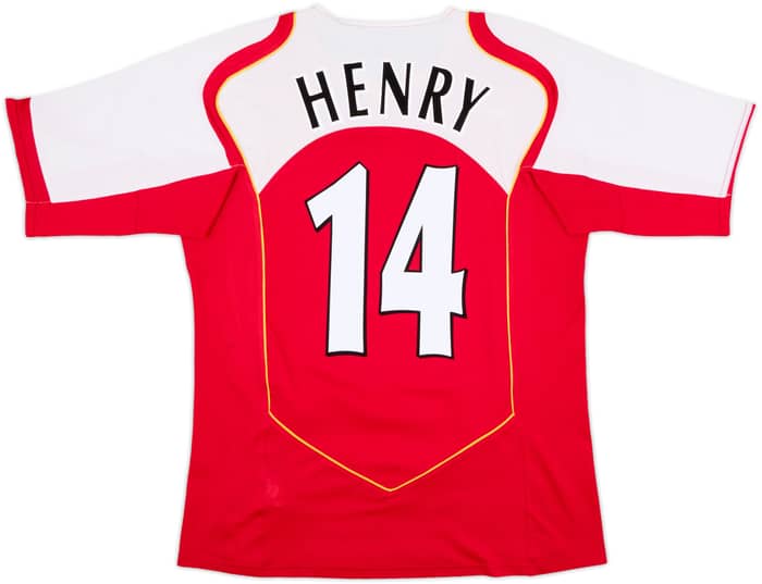 2004-05 Arsenal Home Shirt Henry #14 - 8/10 - (M)