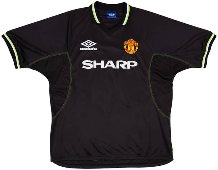 1998-99 Manchester United Third Shirt Scholes #18 - 8/10 - (XXL)
