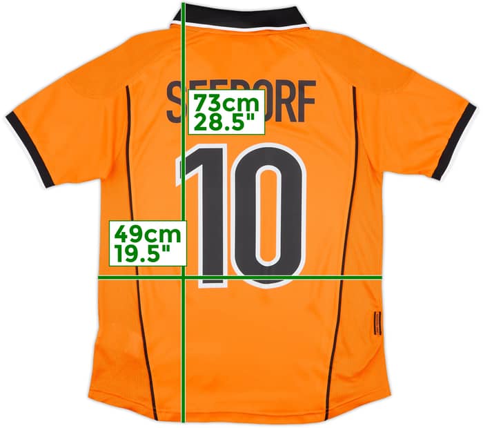 2008 Netherlands '1998' Retro Home Shirt Seedorf #10 - 10/10 - (S)