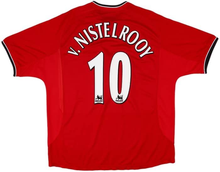 2000-02 Manchester United Home Shirt V.Nistelrooy #10 - 5/10 - (XXL)