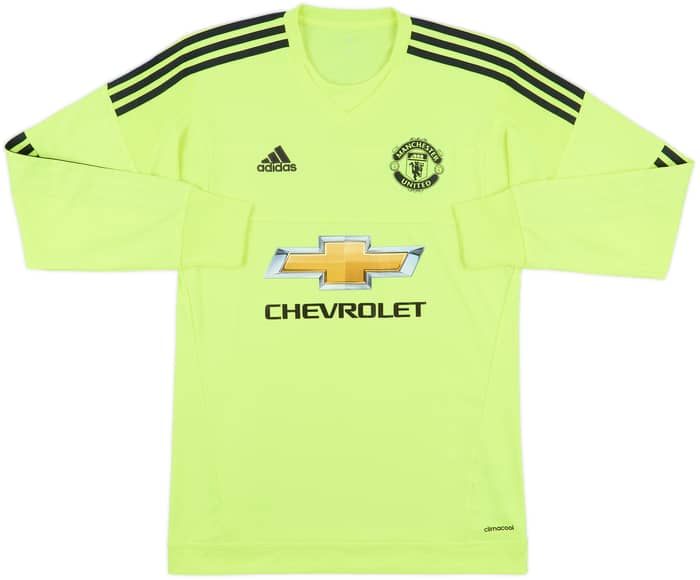 2015-16 Manchester United GK Shirt De Gea #1 - 9/10 - (S)