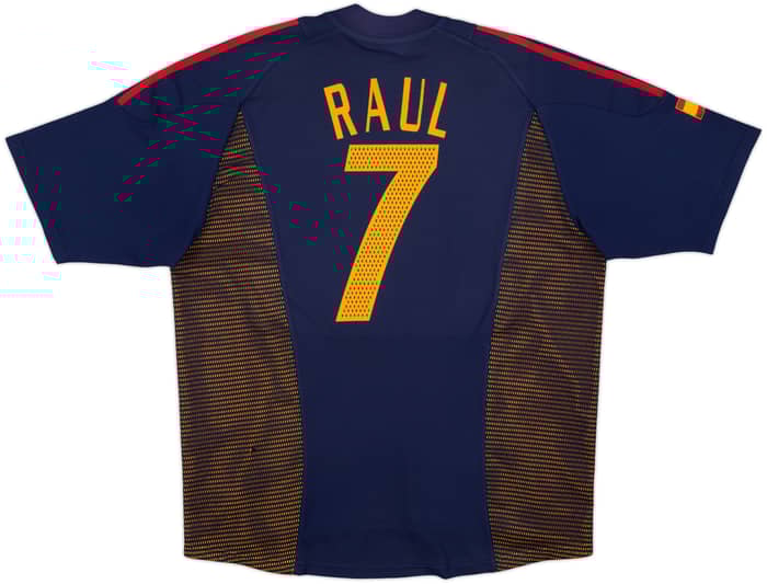 2002-04 Spain Third Shirt Raul #7 - 8/10 - (XL)