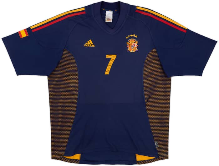 2002-04 Spain Third Shirt Raul #7 - 8/10 - (XL)