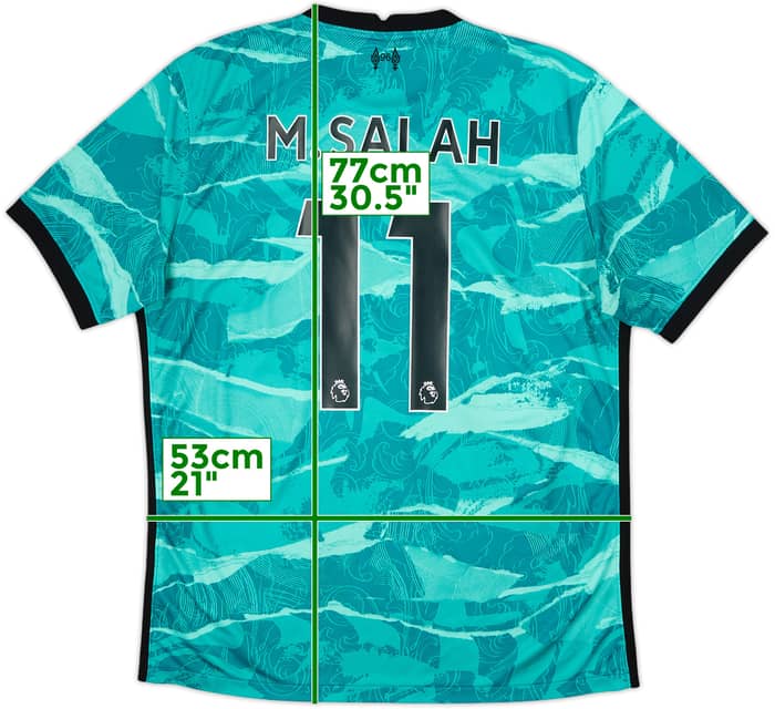 2020-21 Liverpool Away Shirt M.Salah #11 - 9/10 - (L)