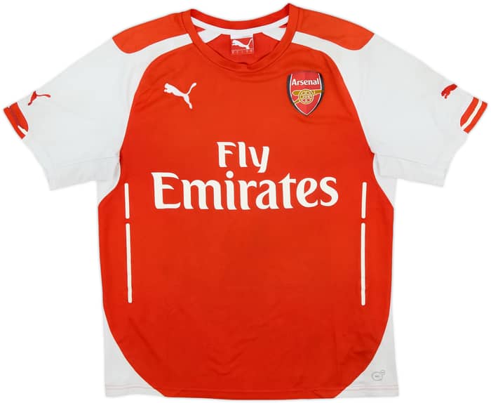 2014-15 Arsenal Home Shirt Arteta #8 - 5/10 - (S)