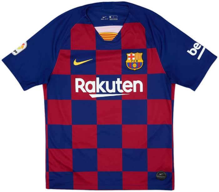 2019-20 Barcelona Home Shirt F.De Jong #21 - 8/10 - (M)