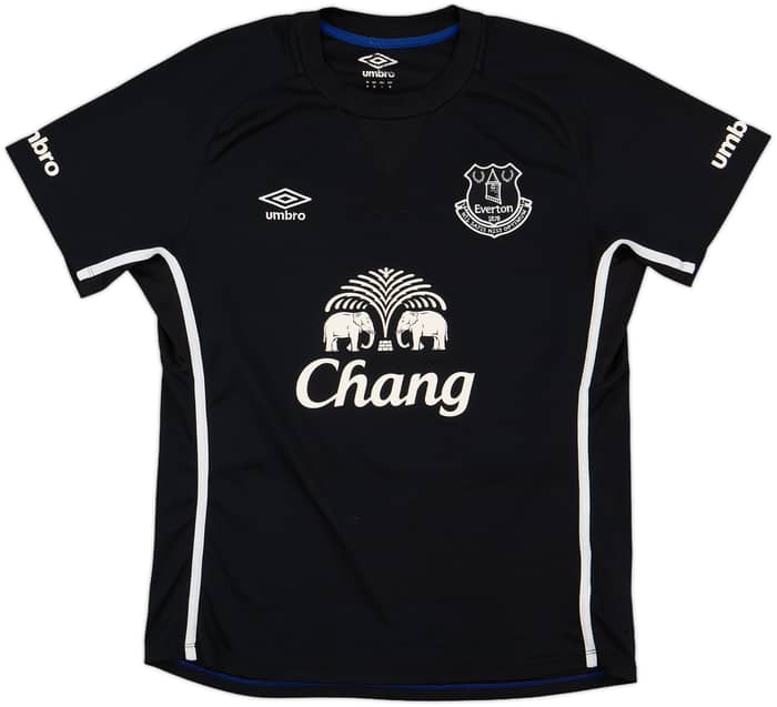 2014-15 Everton Away Shirt Eto'o #5 - 8/10 - (M)