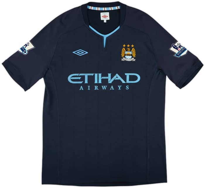 2010-12 Manchester City Away Shirt Silva #21 - 6/10 - (L)