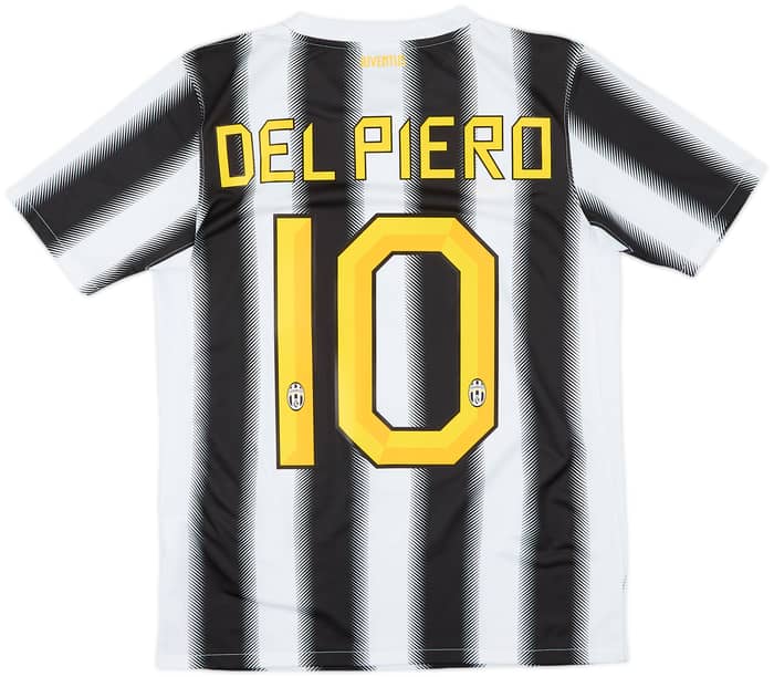 2011-12 Juventus Home Shirt Del Piero #10 - 10/10 - (L.Boys)