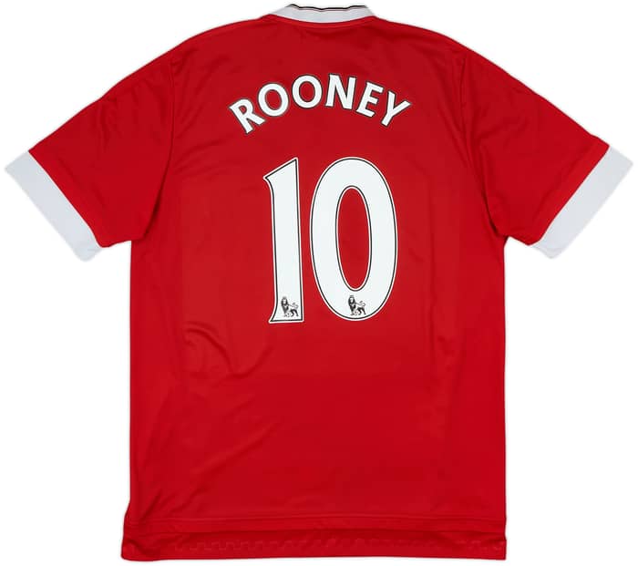 2015-16 Manchester United Home Shirt Rooney #10 - 5/10 - (L)