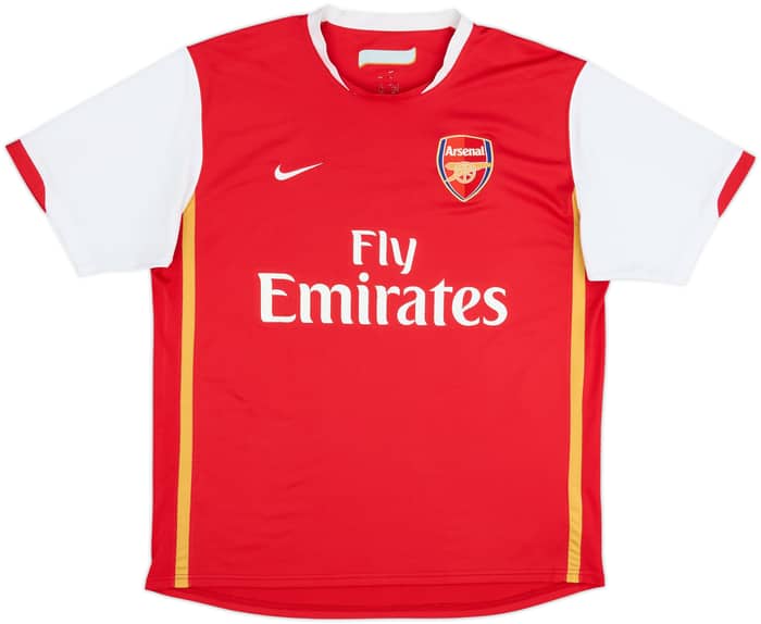 2006-08 Arsenal Home Shirt Henry #14 - 6/10 - (L)
