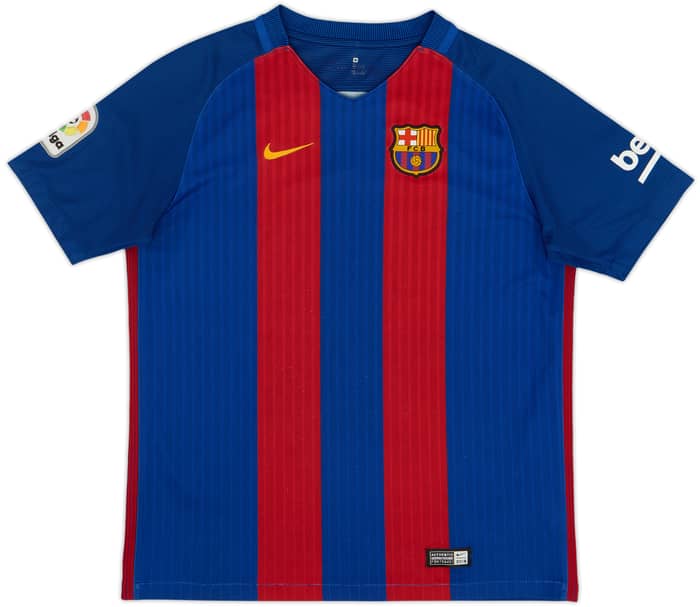Camiseta de local del Barcelona 2016-17 Messi #10 - 7/10 - (XL.Niños)
