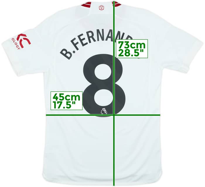 2023-24 Manchester United Third Shirt B.Fernandes #8 - 7/10 - (S)