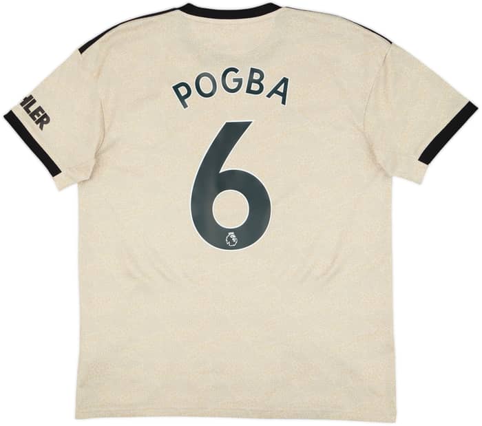 2019-20 Manchester United Away Shirt Pogba #6 - 8/10 - (L)