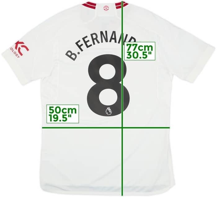 2023-24 Manchester United Third Shirt B.Fernandes #8 - 10/10 - (L)