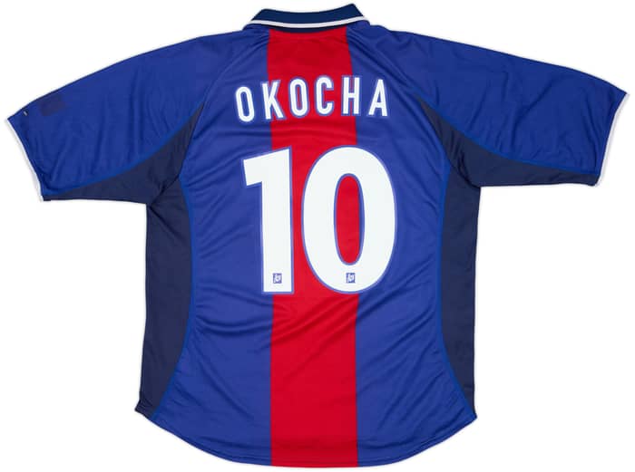 2000-01 Paris Saint-Germain Home Shirt Okocha #10 - 5/10 - (L)