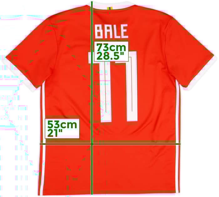 2018-19 Wales Home Shirt Bale #11 - 9/10 - (M)