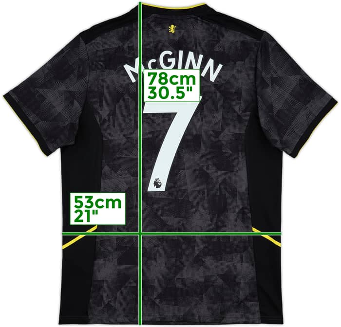 2022-23 Aston Villa Third Shirt McGinn #7 - 10/10 - (L)
