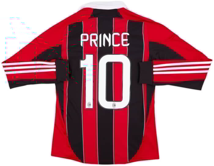 2012-13 AC Milan Home L/S Shirt Prince #10 (S)