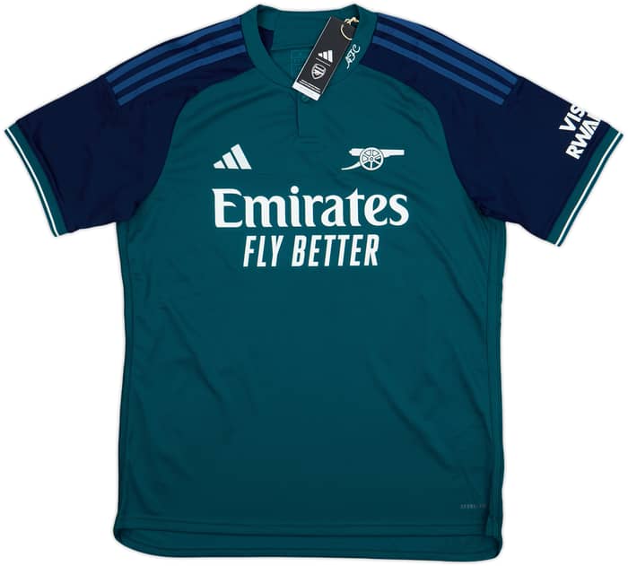 2023-24 Arsenal Third Shirt Rice #41 (L)