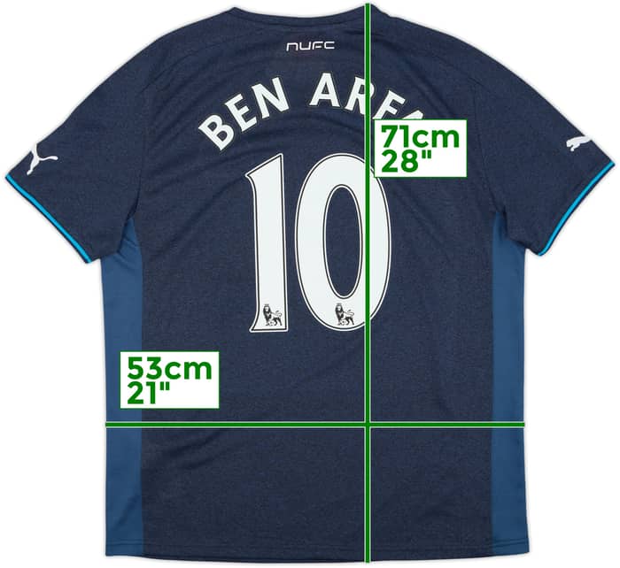 2013-14 Newcastle Away Shirt Ben Arfa #10 (M)