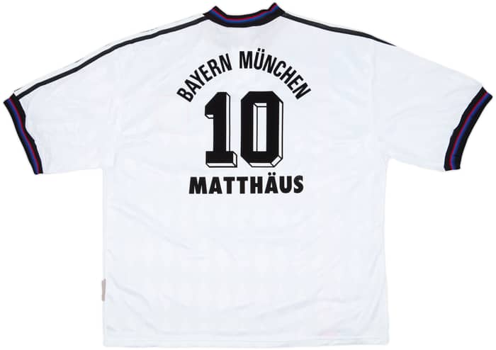 1996-98 Bayern Munich Away Shirt Matthaus #10 (XXL)